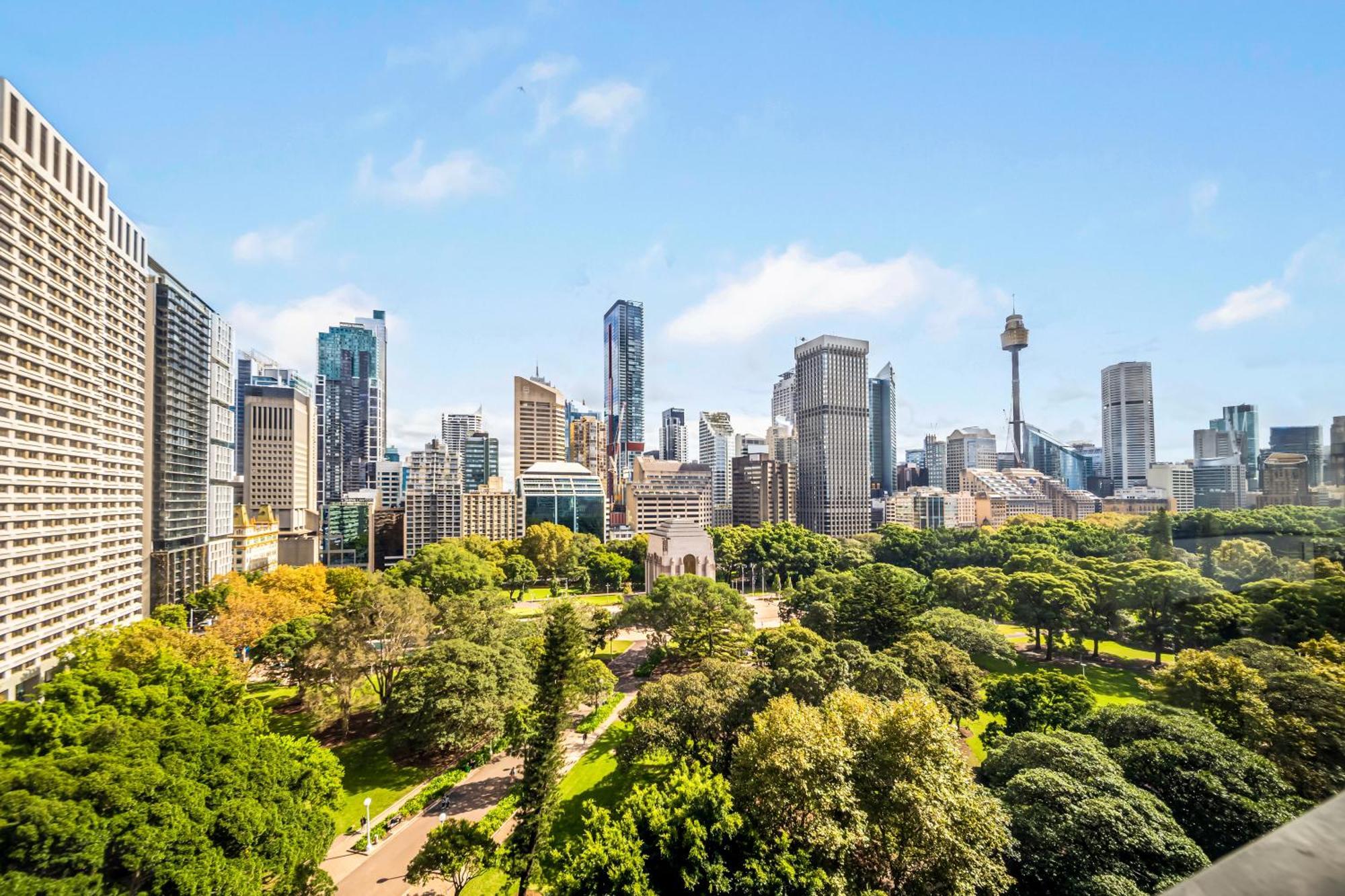 Oaks Sydney Hyde Park Suites Eksteriør billede